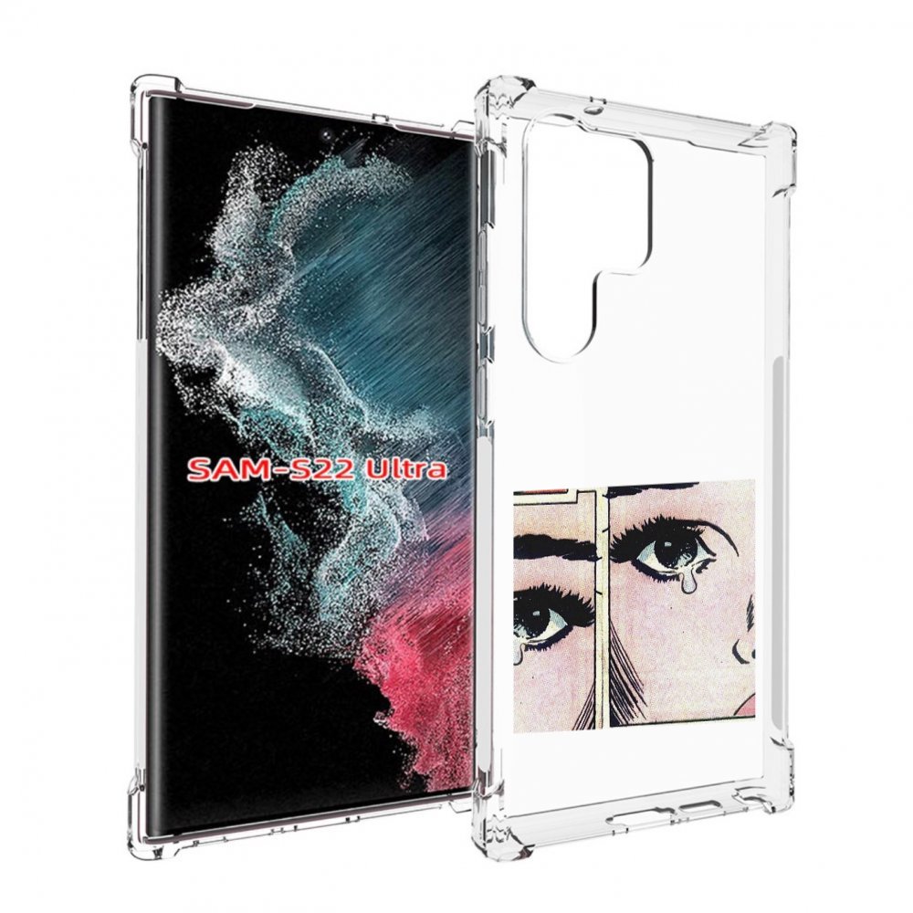 

Чехол Mypads Suicideboys - Radical Suicide Для Samsung Galaxy S23 Ultra, Прозрачный, Tocco