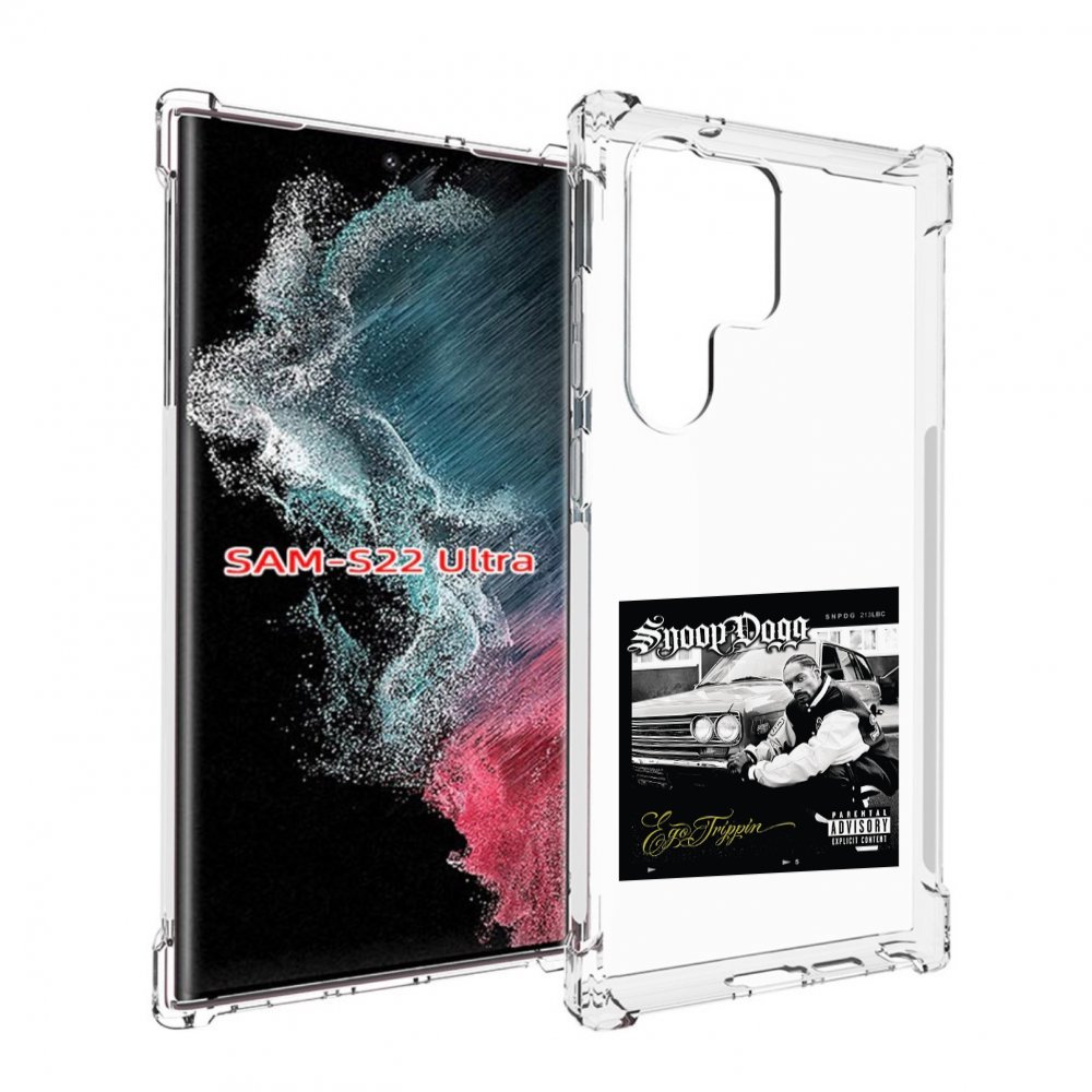 

Чехол Mypads Snoop Dogg Ego Trippin’ Для Samsung Galaxy S23 Ultra, Прозрачный, Tocco