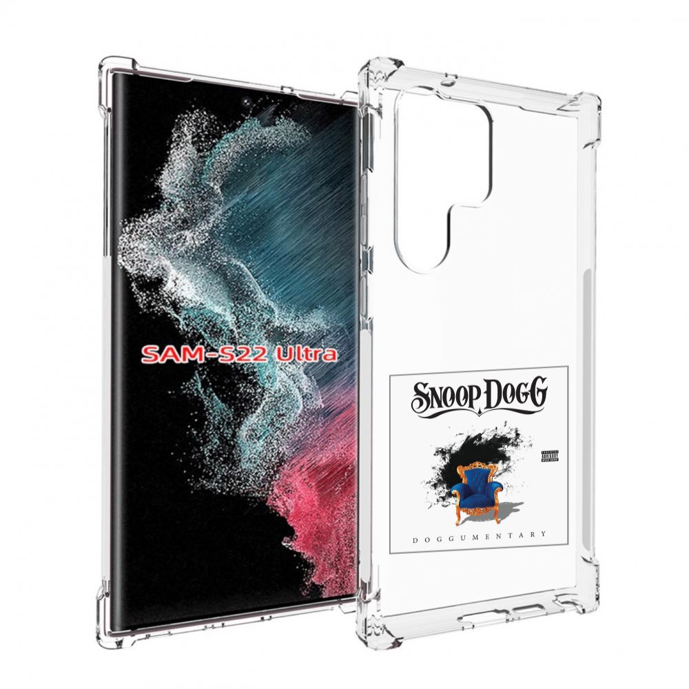 

Чехол Mypads Snoop Dogg Doggumentary Для Samsung Galaxy S23 Ultra, Прозрачный, Tocco