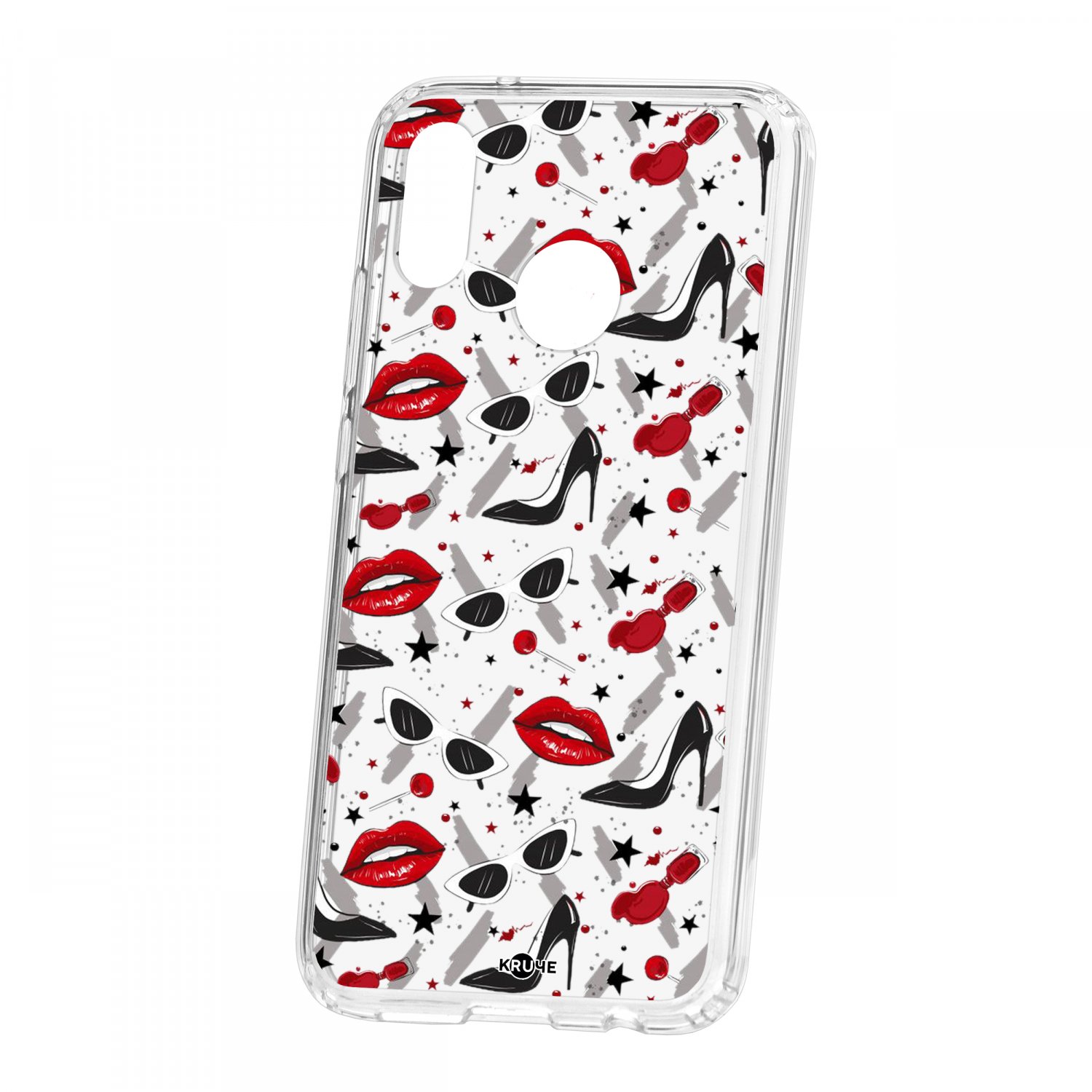 фото Чехол-накладка huawei p20 lite kruche print be yourself кruче