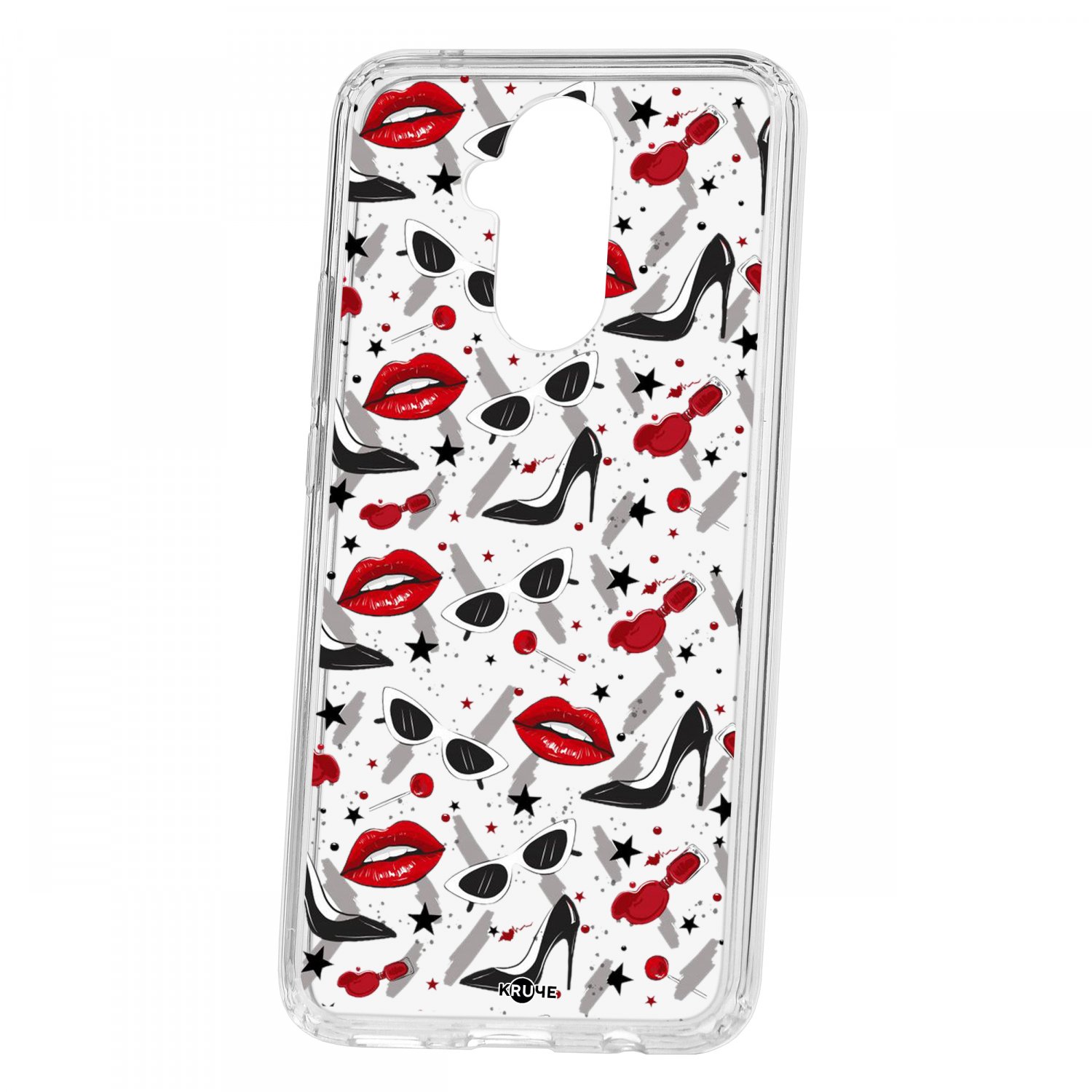 фото Чехол-накладка huawei mate 20 lite kruche print be yourself кruче
