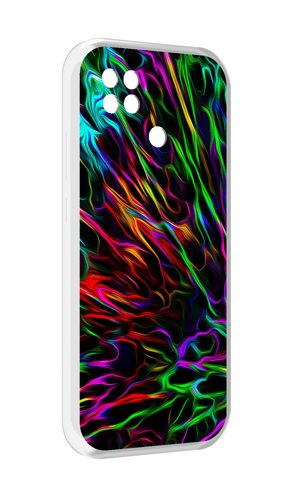 

Чехол MyPads Бензин для Xiaomi Poco C40, Прозрачный, Tocco