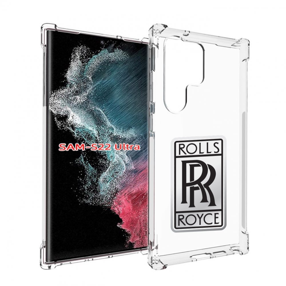 

Чехол Mypads Rolls-Royce Мужской Для Samsung Galaxy S23 Ultra, Прозрачный, Tocco
