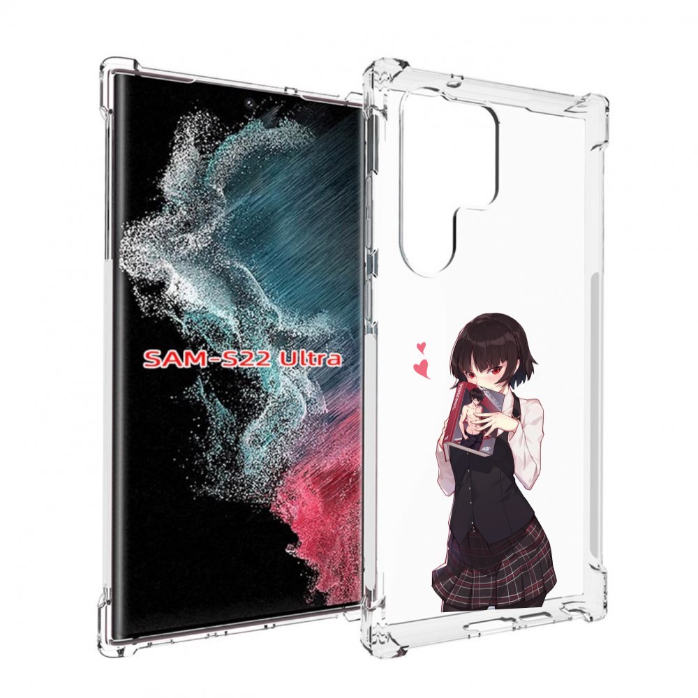 

Чехол Mypads Persona 5 - Makoto Niijima Для Samsung Galaxy S23 Ultra, Прозрачный, Tocco