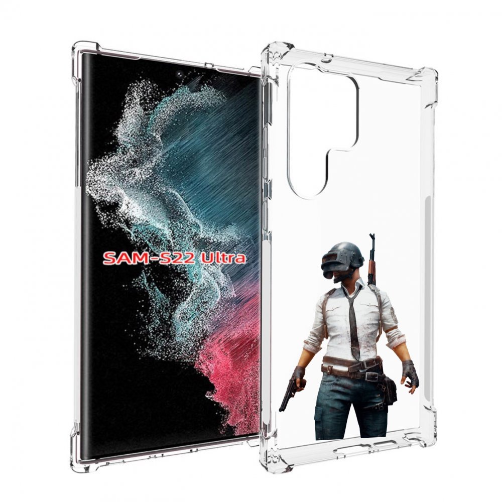 

Чехол Mypads Pubg-2 Для Samsung Galaxy S23 Ultra, Прозрачный, Tocco