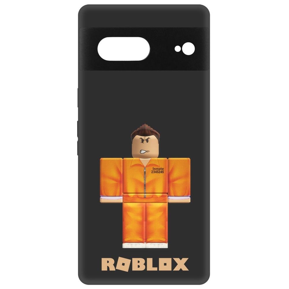

Чехол-накладка Roblox-Заключенный для Google Pixel 7, Черный