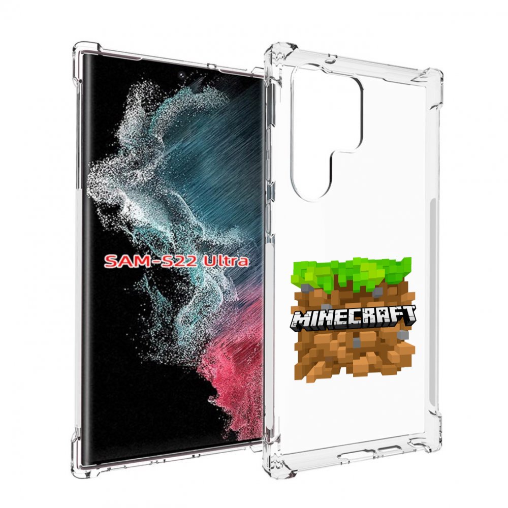 

Чехол Mypads Minecraft-2 Для Samsung Galaxy S23 Ultra, Прозрачный, Tocco