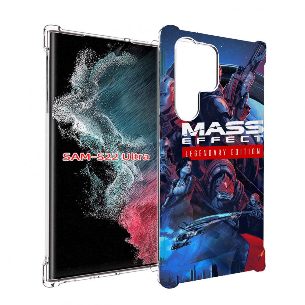 Чехол Mypads Mass Effect Legendary Edition Для Samsung Galaxy S23 Ultra