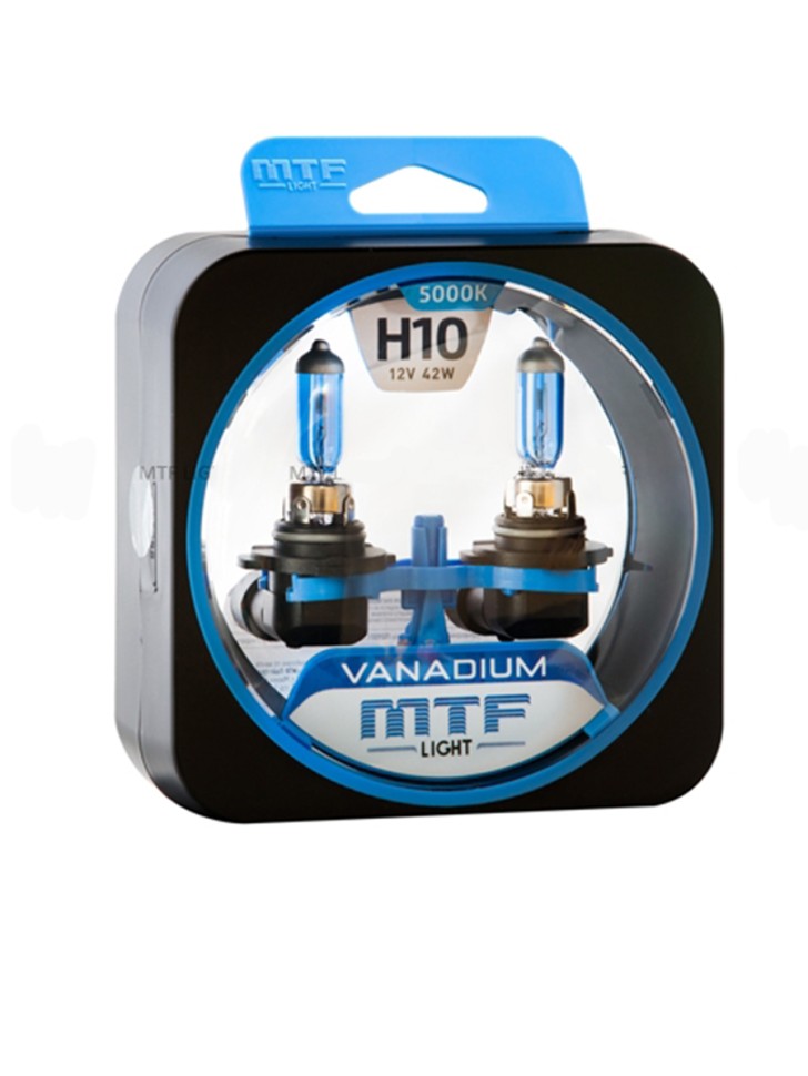 Галогенные автолампы MTF Light Vanadium H10 42W 12V (пара)
