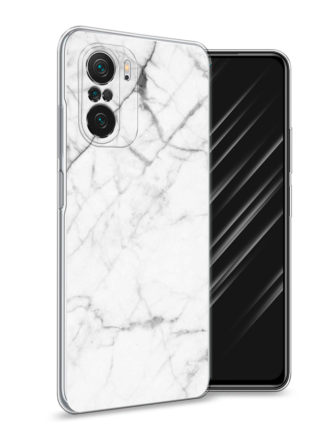 

Чехол Awog на Poco F3/Redmi K40/Mi 11i "Светлый мрамор", Разноцветный, 312650-3