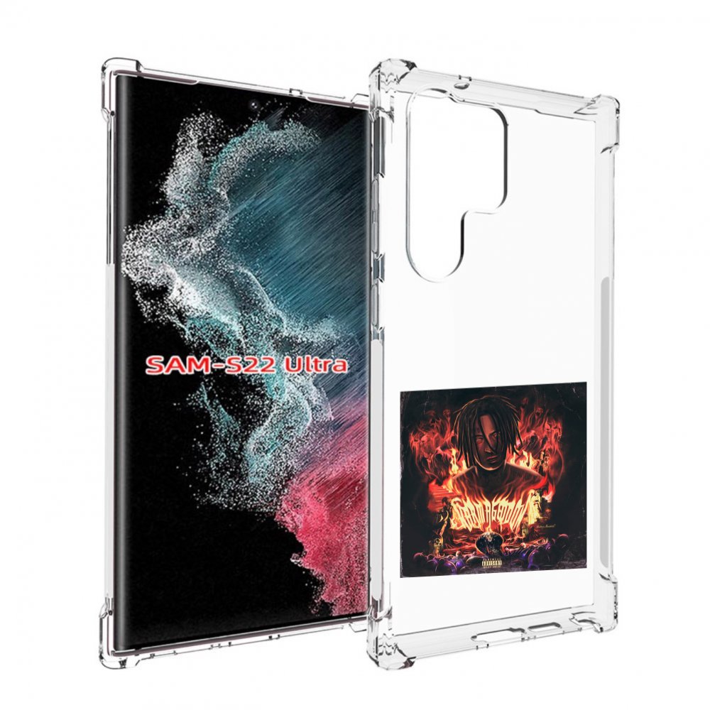 

Чехол Mypads Karmageddon Kizaru Для Samsung Galaxy S23 Ultra, Прозрачный, Tocco