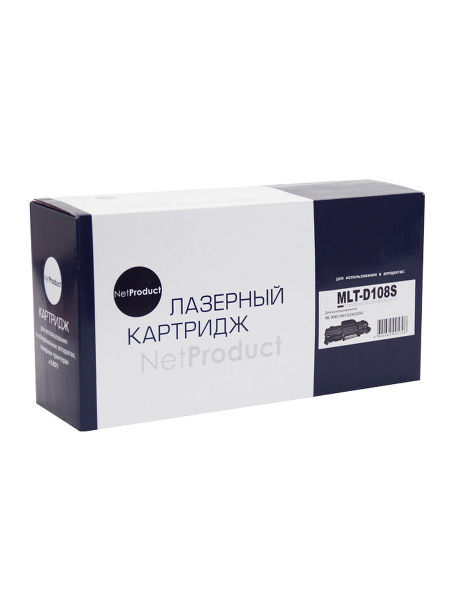 

Картридж NetProduct MLT-D108S, Черный, MLT-D108S