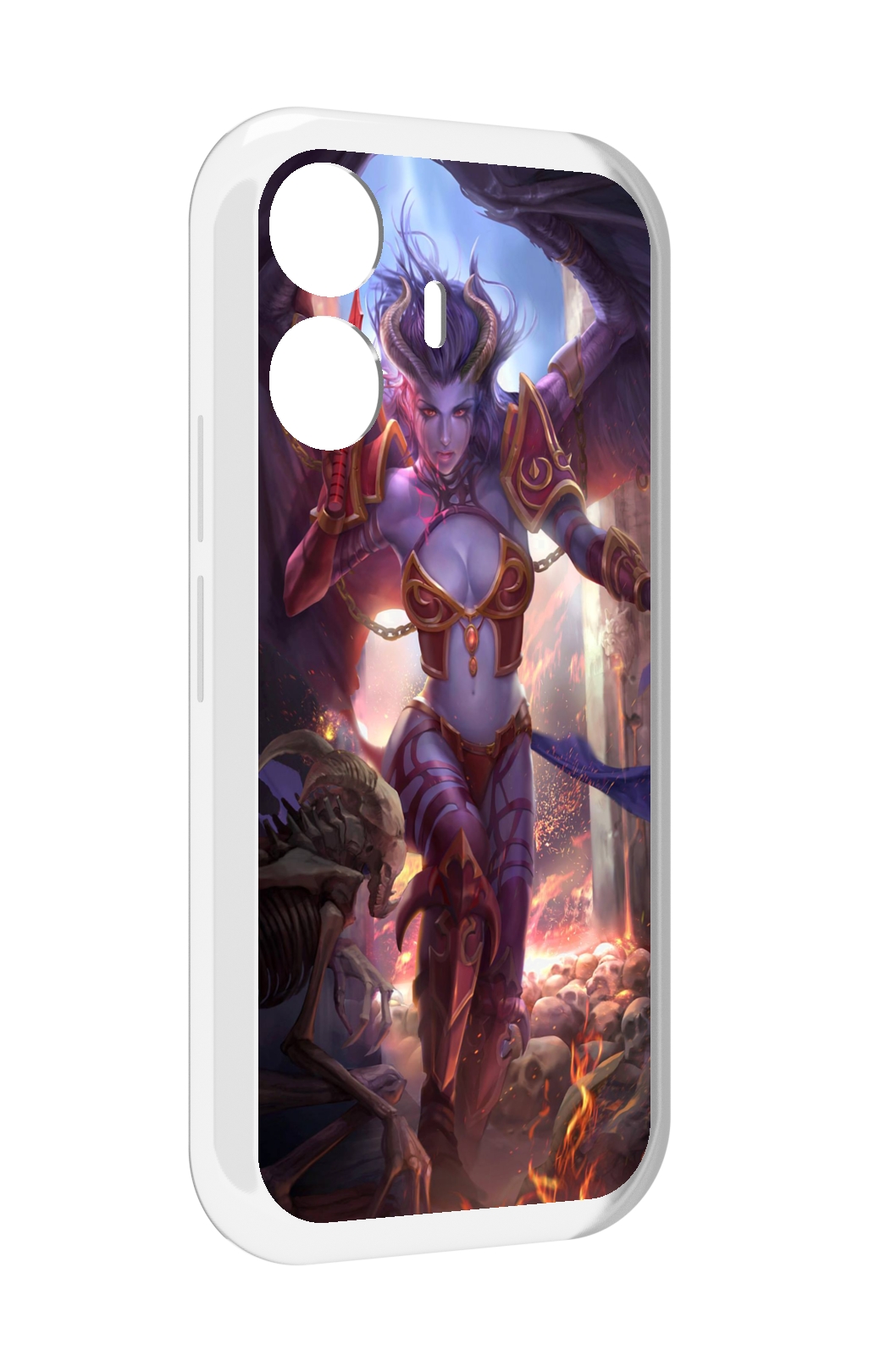 

Чехол MyPads queen of pain dota 2 для Vivo Y77E / Vivo iQOO Z6 Lite, Прозрачный, Tocco