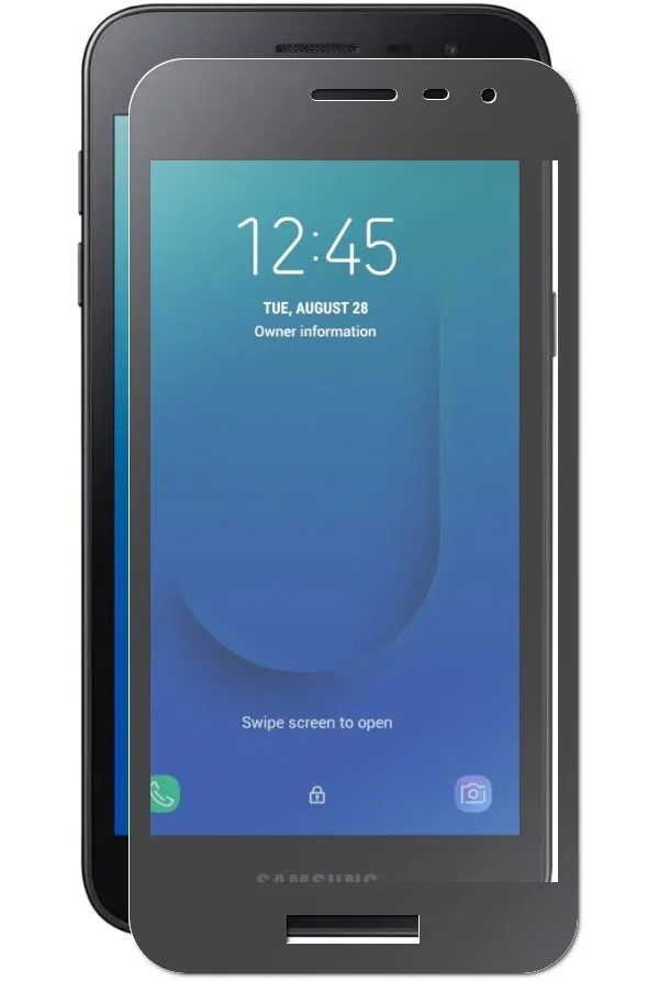 

Защитное стекло BoraSco Full Cover+Full Glue для Samsung Galaxy J2 Core J260 Черная рамка
