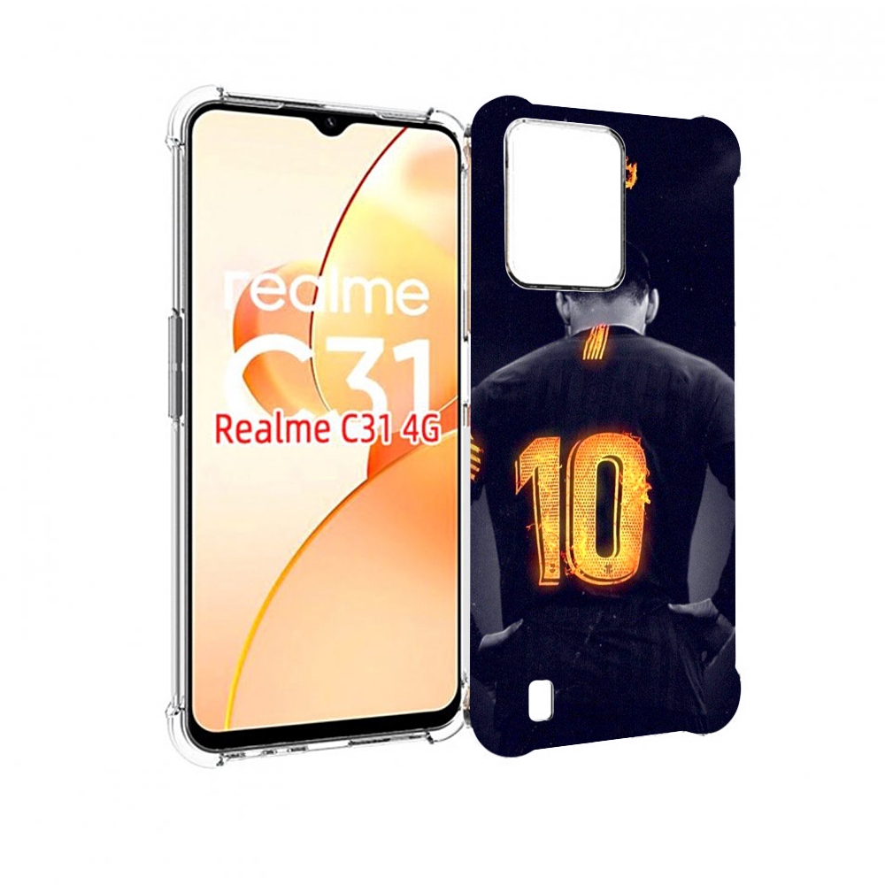 

Чехол MyPads номер-10 для OPPO Realme C31, Прозрачный, Tocco