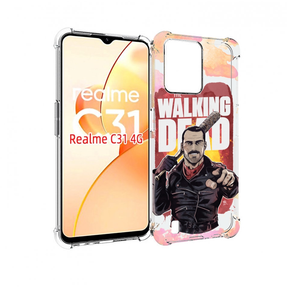 

Чехол MyPads ниган-смит для OPPO Realme C31, Прозрачный, Tocco