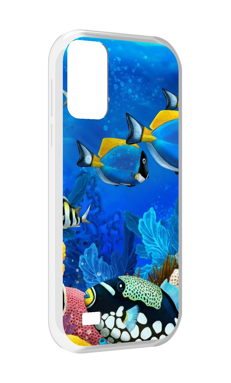 

Чехол MyPads Рыбки для Oukitel C31, Прозрачный, Tocco