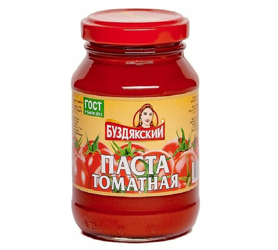 

Томатная паста Буздякская 1000 г