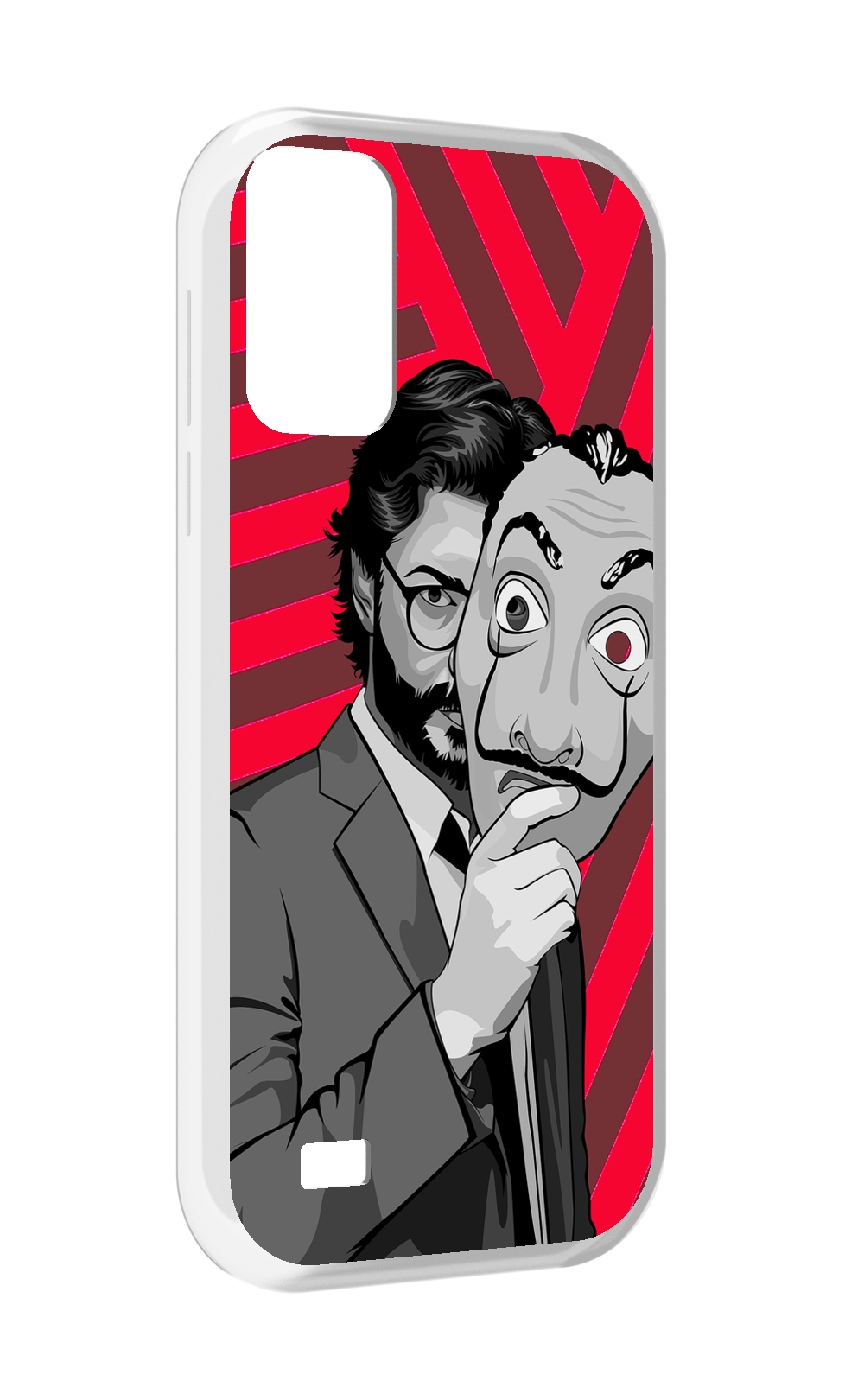 

Чехол MyPads Профессор-бумажый-дом для Oukitel C31, Прозрачный, Tocco