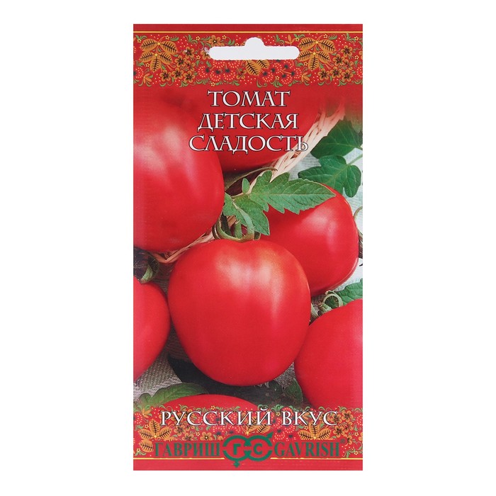 

Семена Томат "Гавриш", "Детская сладость", суперранний, 0,1 г