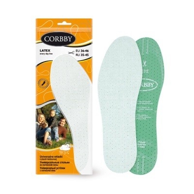 Стельки для обуви унисекс Corbby 1221c one size