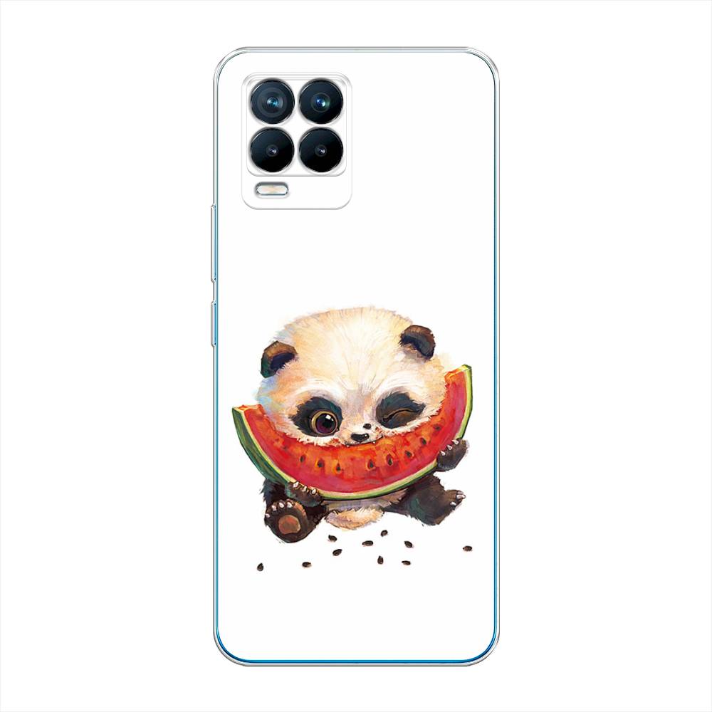 

Чехол Awog на Realme 8/8 Pro "Малыш панды с арбузом", Разноцветный, 255550-1