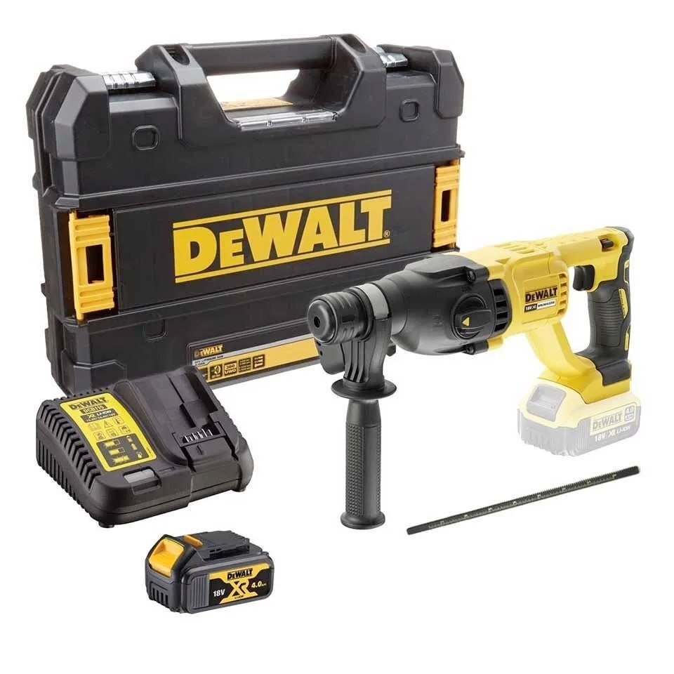 Аккумуляторный перфоратор DEWALT АКБ 18В 40 Ач ЗУ кейс DCH133M1-QW 5603900₽