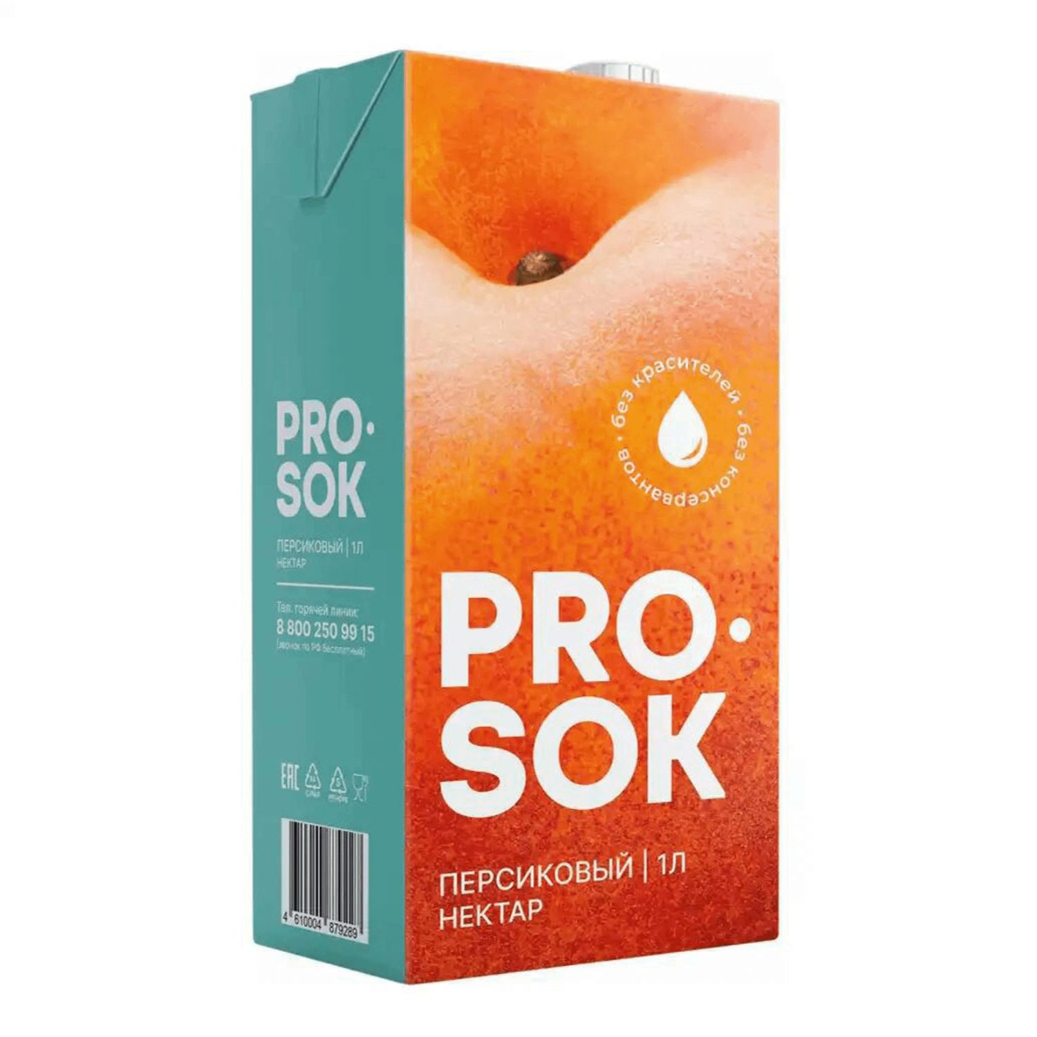 

Нектар Pro Sok персиковый, 1 л