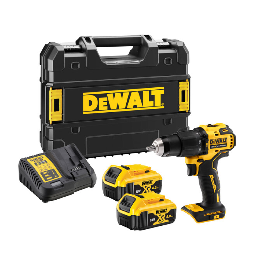 DeWalt 18В уд дрель-шур, 65Нм, 4Ач DCD709M2T-QW DeWalt DCD709M2T-QW DeWalt