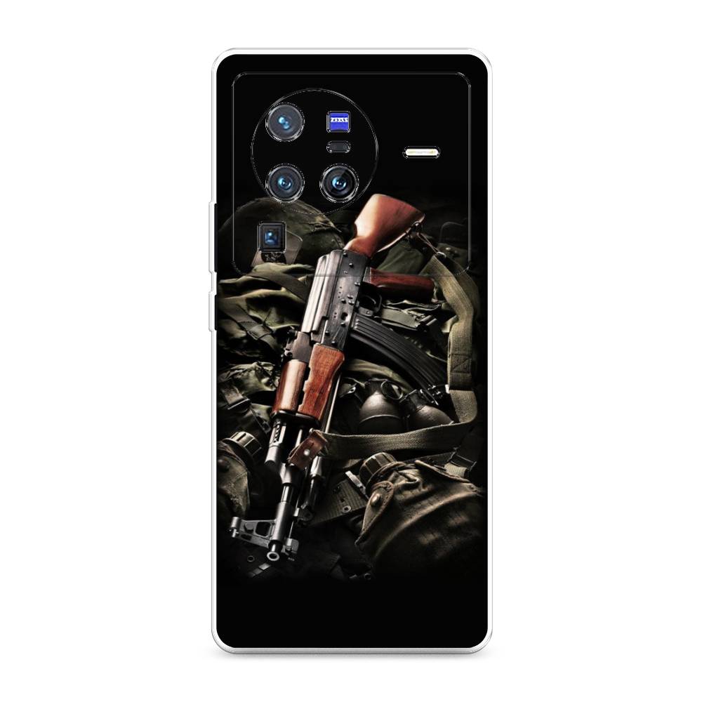 

Чехол Awog на Vivo X80 Pro "Автомат", Разноцветный, 266650-5