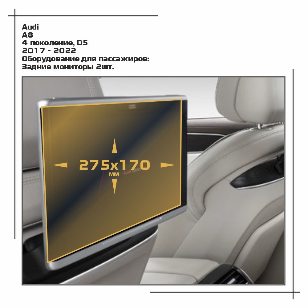 

Пленка ES для A8 - Оборудование - глянцевая - GP-AU-A8-05, Прозрачный, Audi