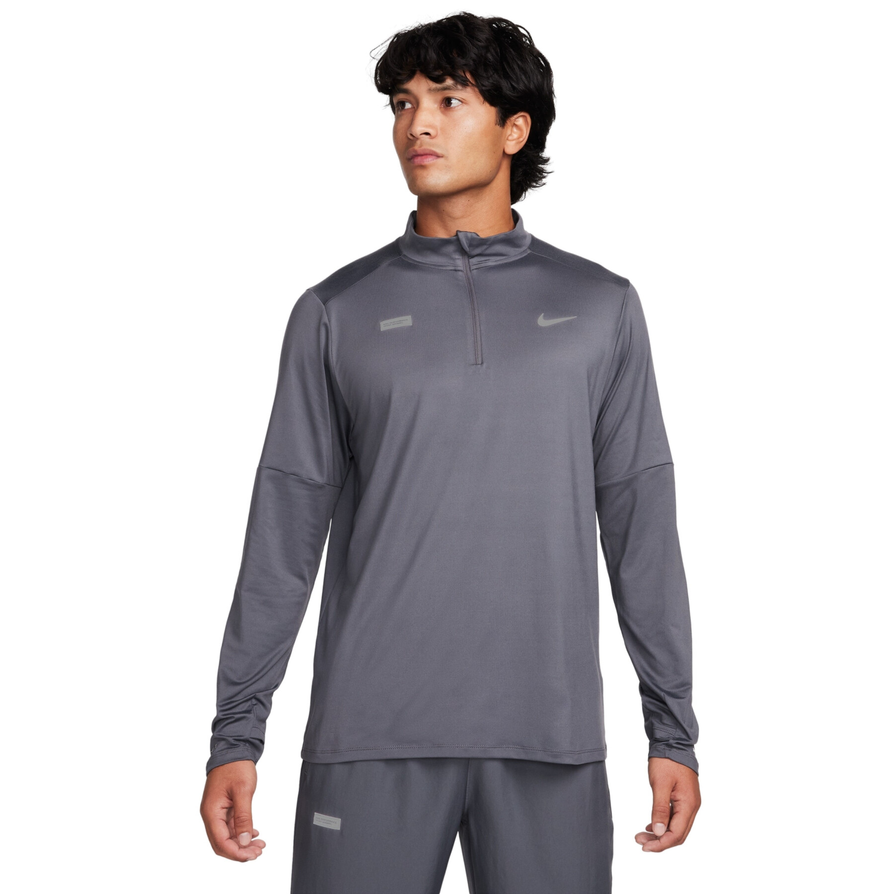 Лонгслив мужской Nike Dri-Fit Element Flash FB8556-068 XL серый