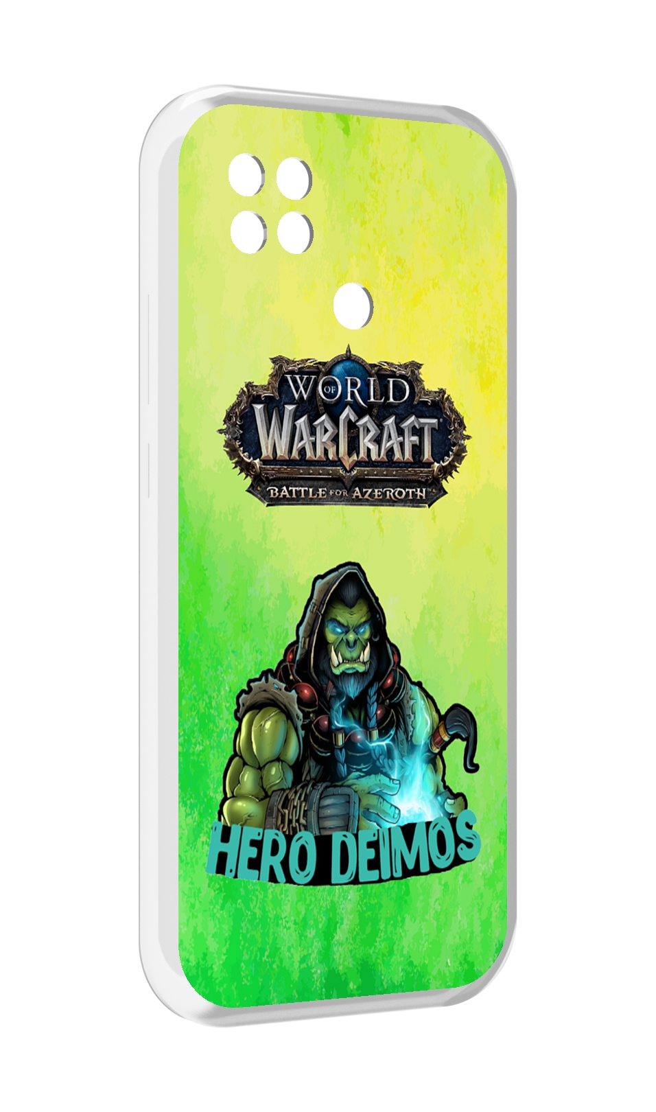 

Чехол MyPads world-of-warcraft мужской для Xiaomi Poco C40, Прозрачный, Tocco