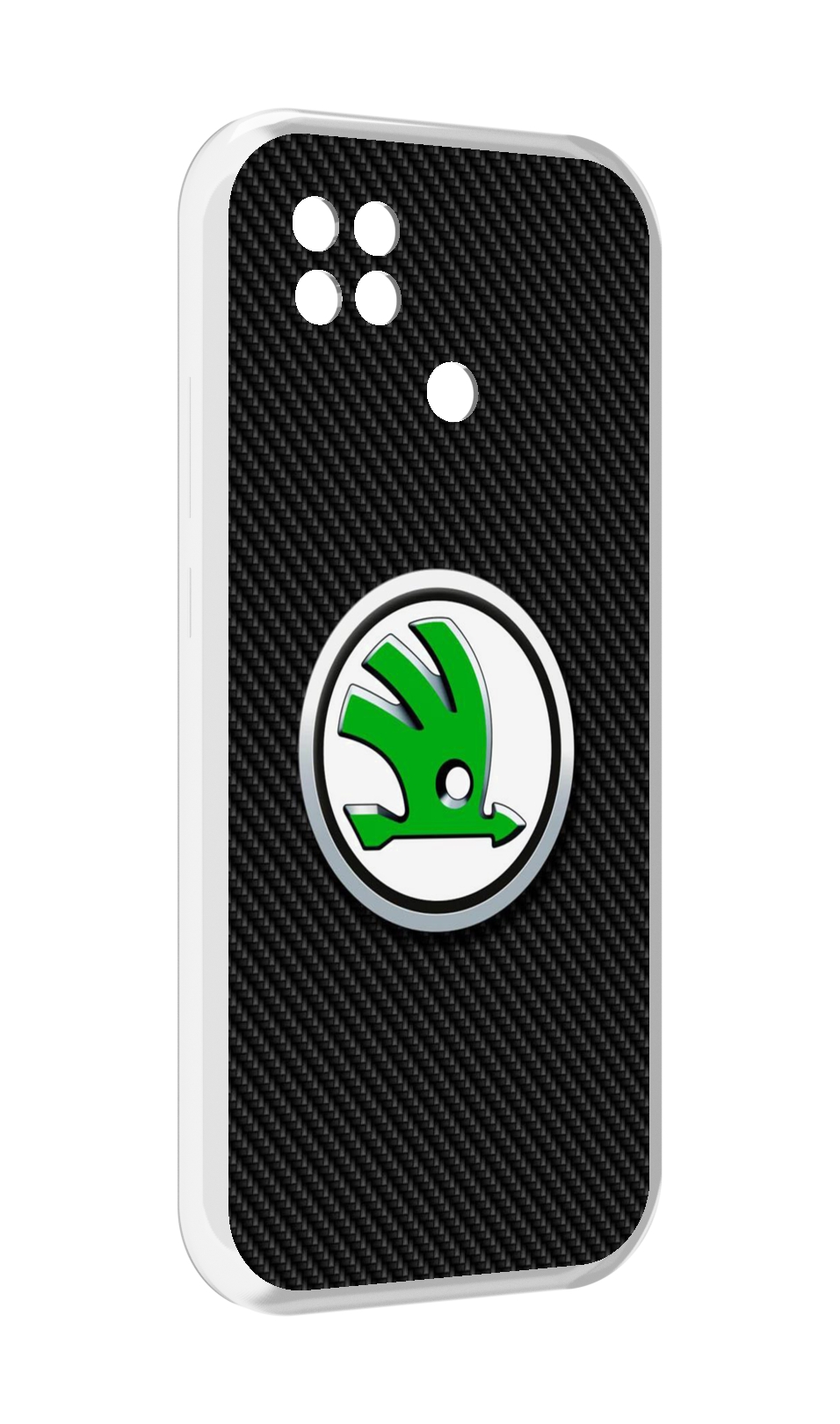 

Чехол Mypads Skoda 2 Для Poco C40, Прозрачный, Tocco