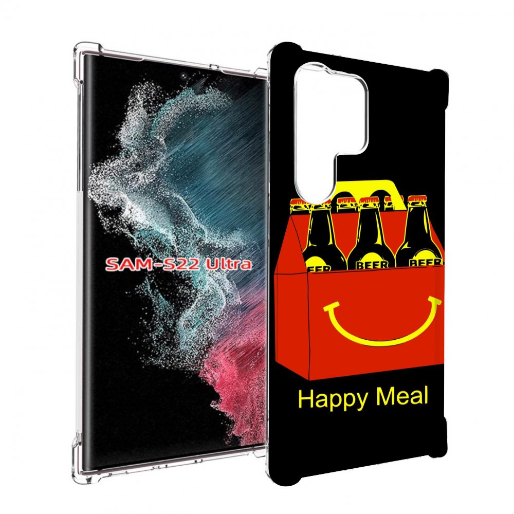 

Чехол Mypads Happy Meal Для Samsung Galaxy S23 Ultra, Прозрачный, Tocco
