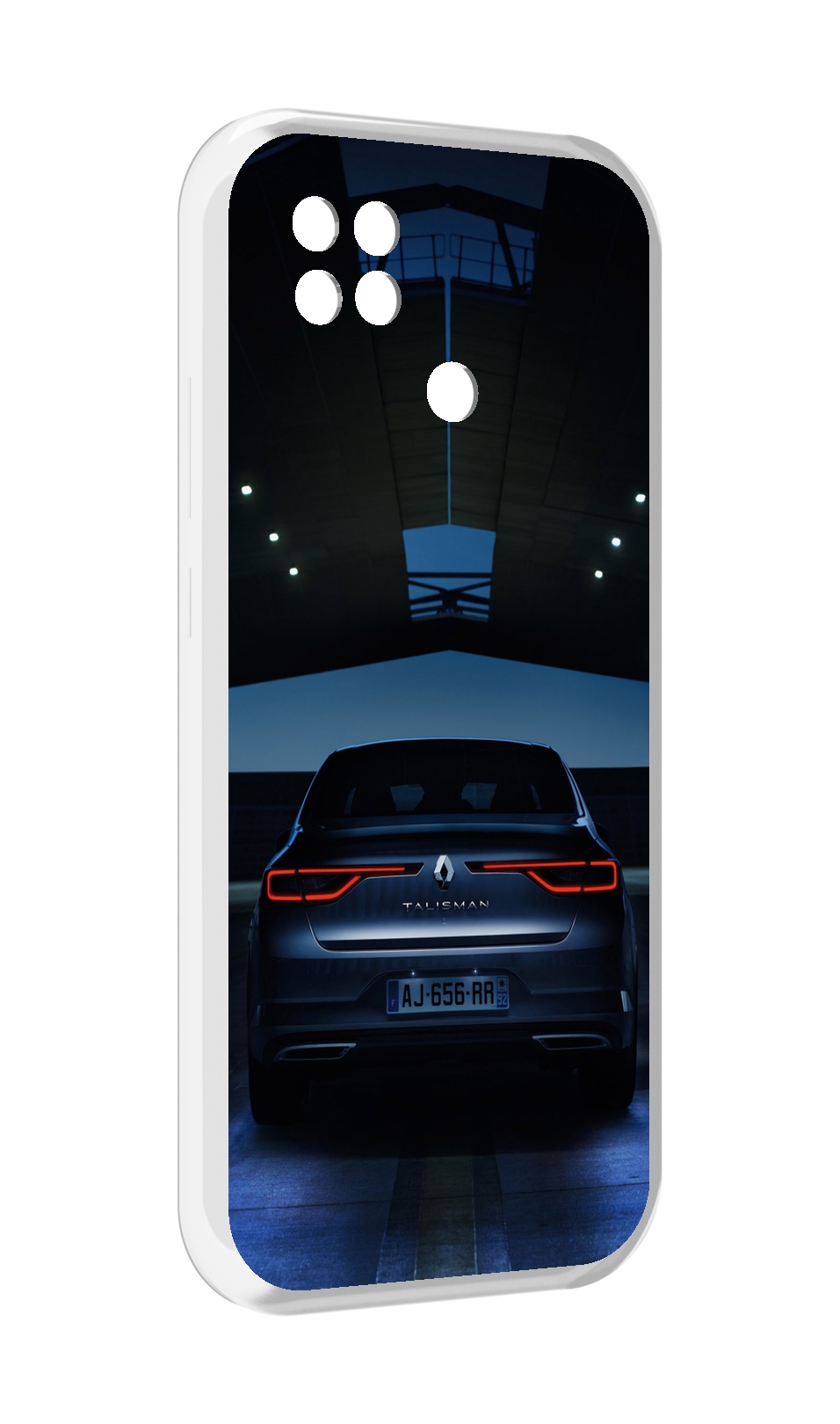 

Чехол Mypads Renault 1 Для Poco C40, Прозрачный, Tocco