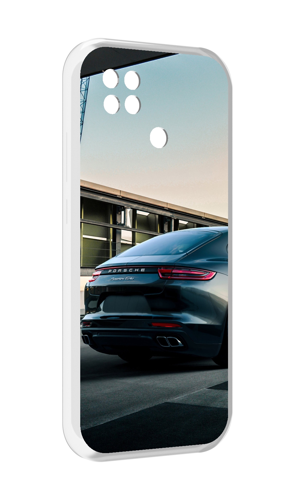 

Чехол Mypads Porsche 4 Для Poco C40, Прозрачный, Tocco