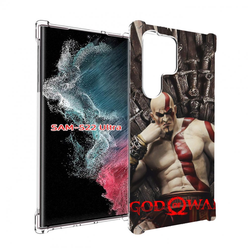 

Чехол Mypads God Of War Кратос Для Samsung Galaxy S23 Ultra, Прозрачный, Tocco
