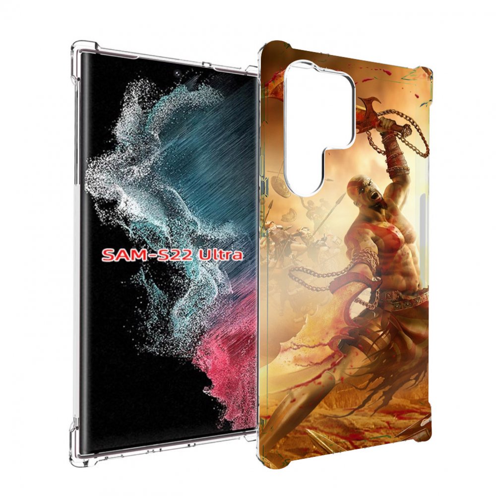 

Чехол Mypads God Of War Iii Для Samsung Galaxy S23 Ultra, Прозрачный, Tocco