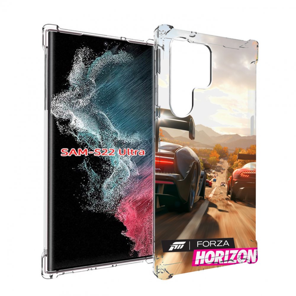 

Чехол Mypads Forza Horizon Для Samsung Galaxy S23 Ultra, Прозрачный, Tocco