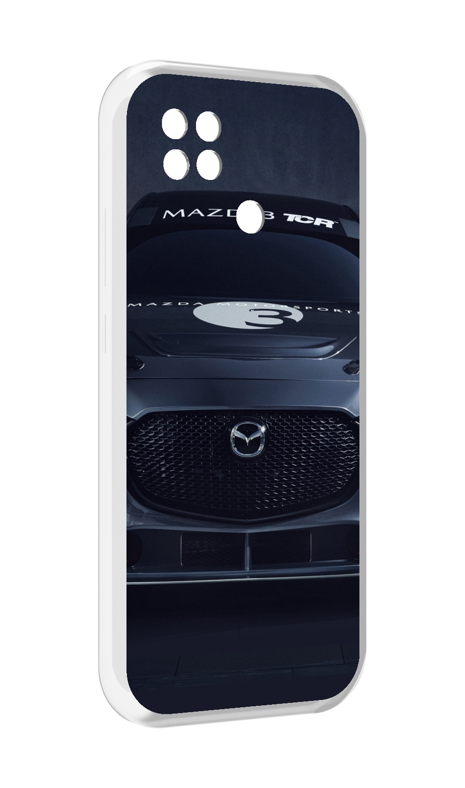 

Чехол Mypads Mazda 3 Для Poco C40, Прозрачный, Tocco