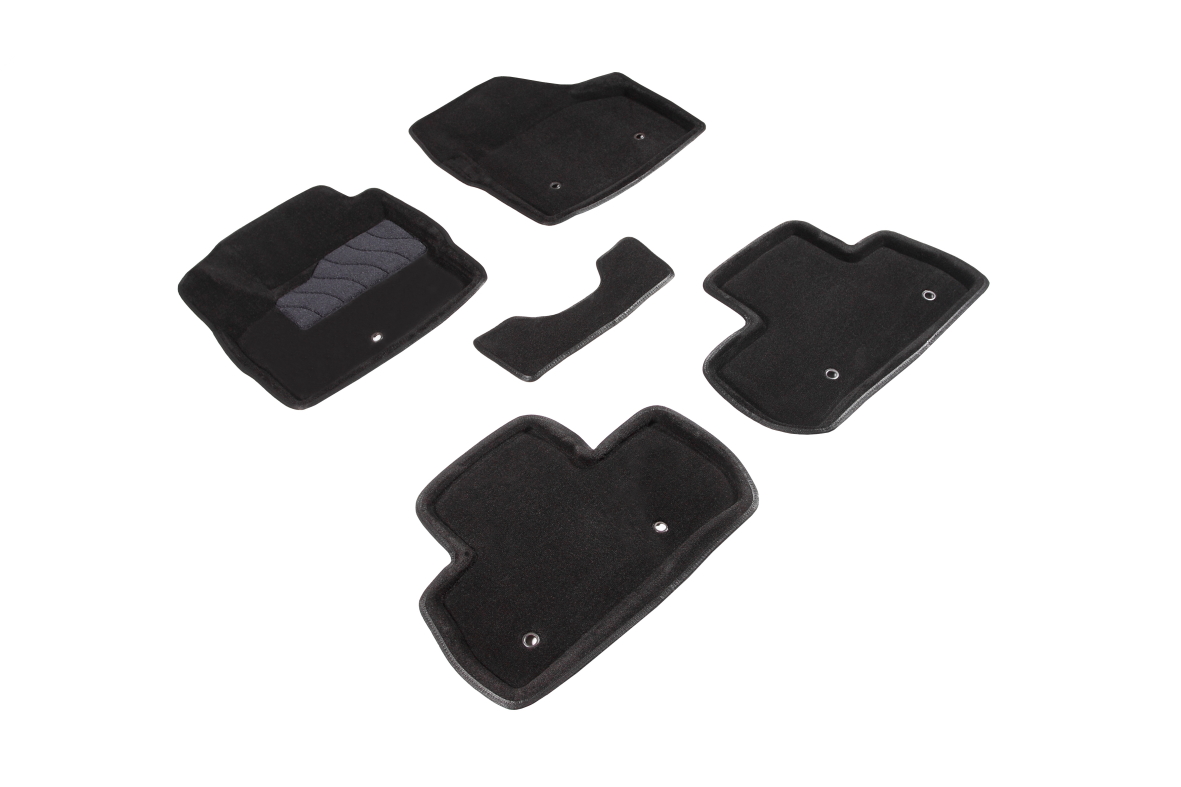 

Ворсовые 3D коврики в салон Seintex для Land Rover Freelander II 2006-2014 (черные)