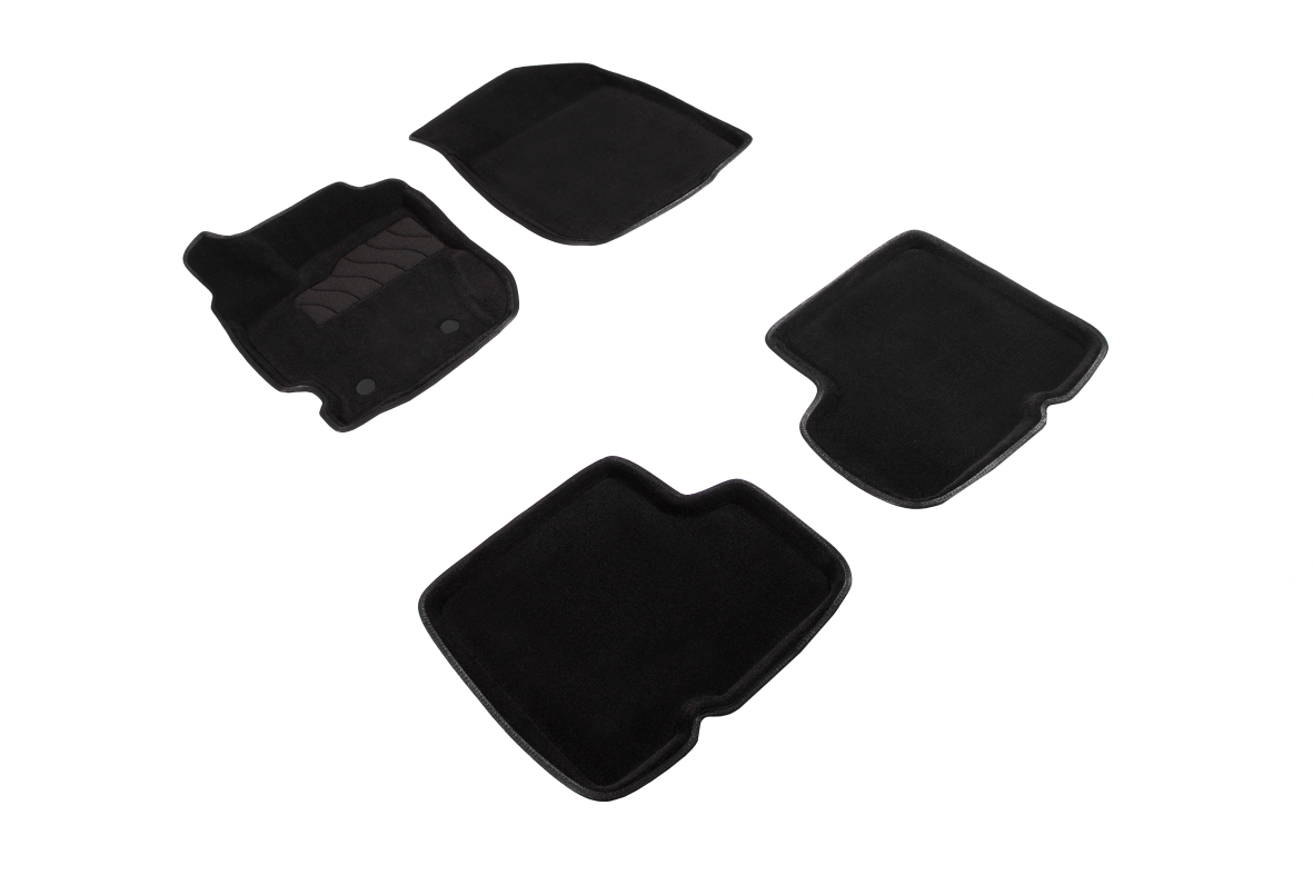

Ворсовые 3D коврики в салон Seintex для Renault Duster 2011-2015 (черные)