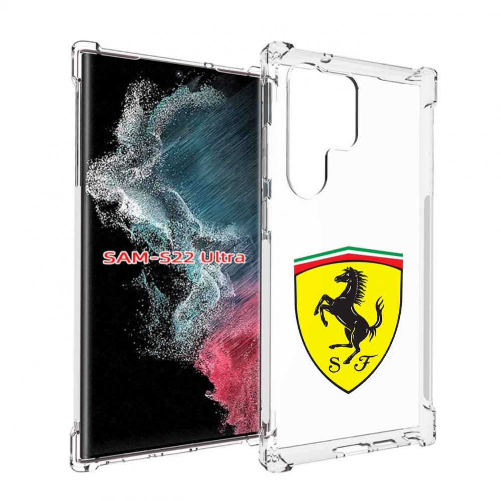 

Чехол Mypads Ferrari-3 Мужской Для Samsung Galaxy S23 Ultra, Прозрачный, Tocco
