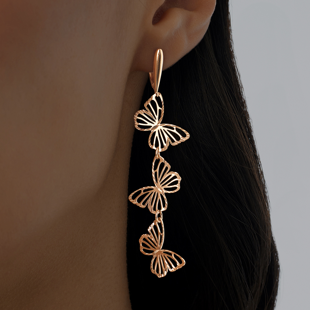 

Серьги подвески из серебра ЮВЕЛИР КАРАТ 2027505/9п, 2027505/9п