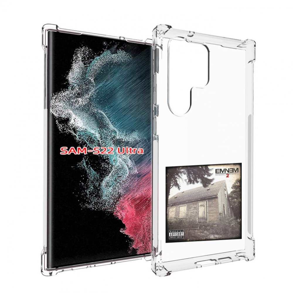 

Чехол Mypads Eminem The Marshall Mathers Lp 2 Для Samsung Galaxy S23 Ultra, Прозрачный, Tocco