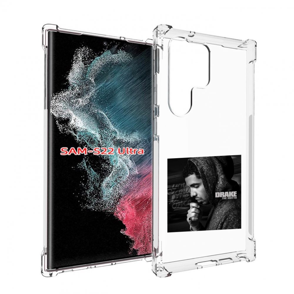 

Чехол Mypads Drake - The Motto Для Samsung Galaxy S23 Ultra, Прозрачный, Tocco