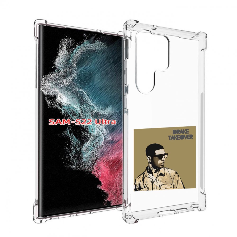 

Чехол Mypads Drake - Takeover Для Samsung Galaxy S23 Ultra, Прозрачный, Tocco