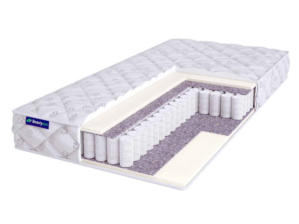 

Матрас Beautyson Roll Spring Soft S600, 145х190, 17 см, пружинный, Roll Spring Soft S600