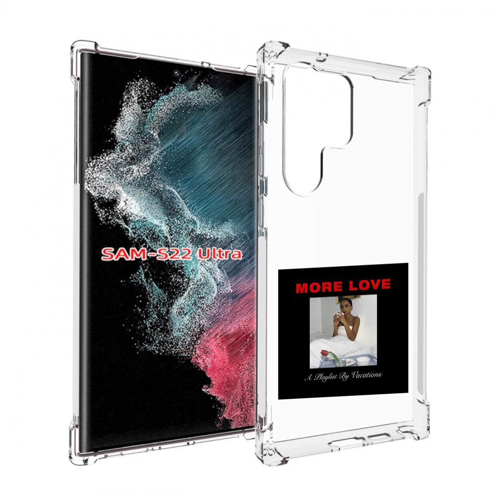 

Чехол Mypads Drake & Sade - More Love Для Samsung Galaxy S23 Ultra, Прозрачный, Tocco